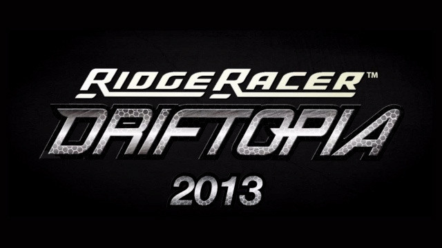 Ridge Racer Driftopia Announce - PS3 Free to Play Racer logo