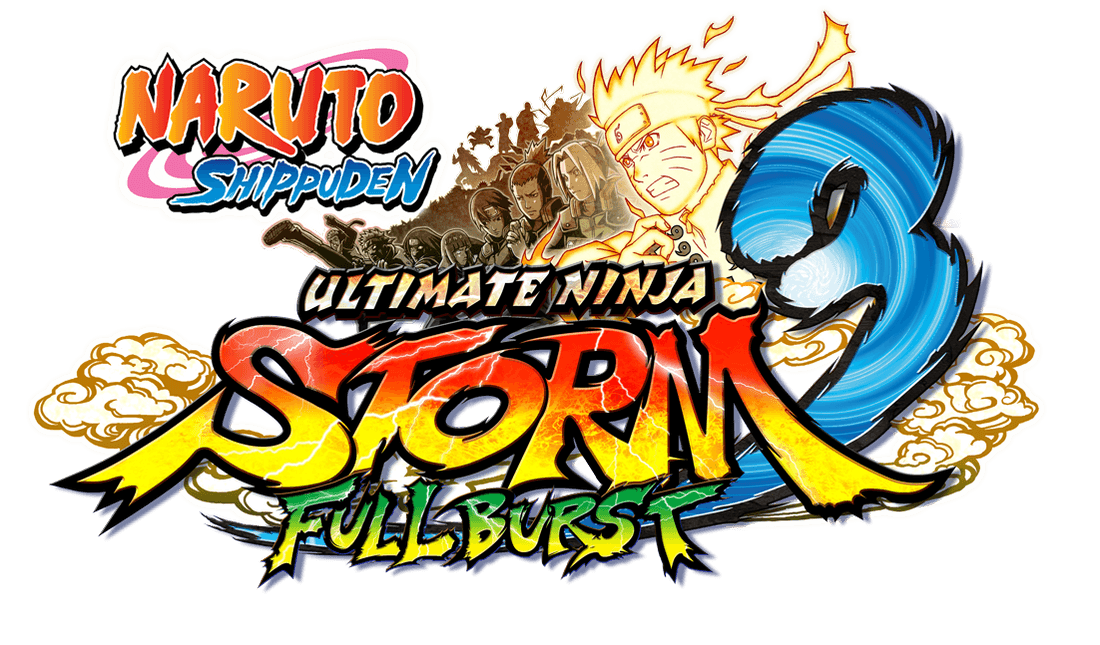 Naruto Shippuden Ultimate Ninja Storm 3 Full Burst logo