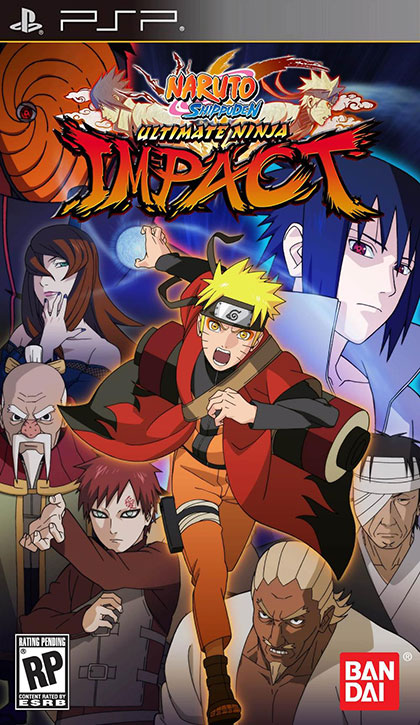 Naruto Shippuden Ultimate Ninja Impact Review - PlayStation Portable Box Art