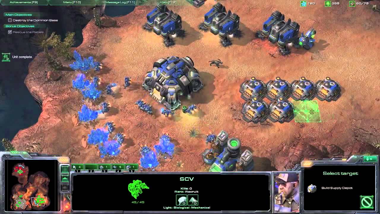 StarCraft II Wings of Liberty Review Screen 5