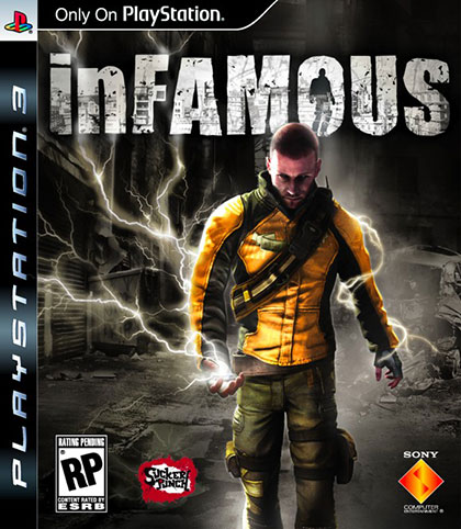 inFAMOUS Review - PlayStation 3 Box Art