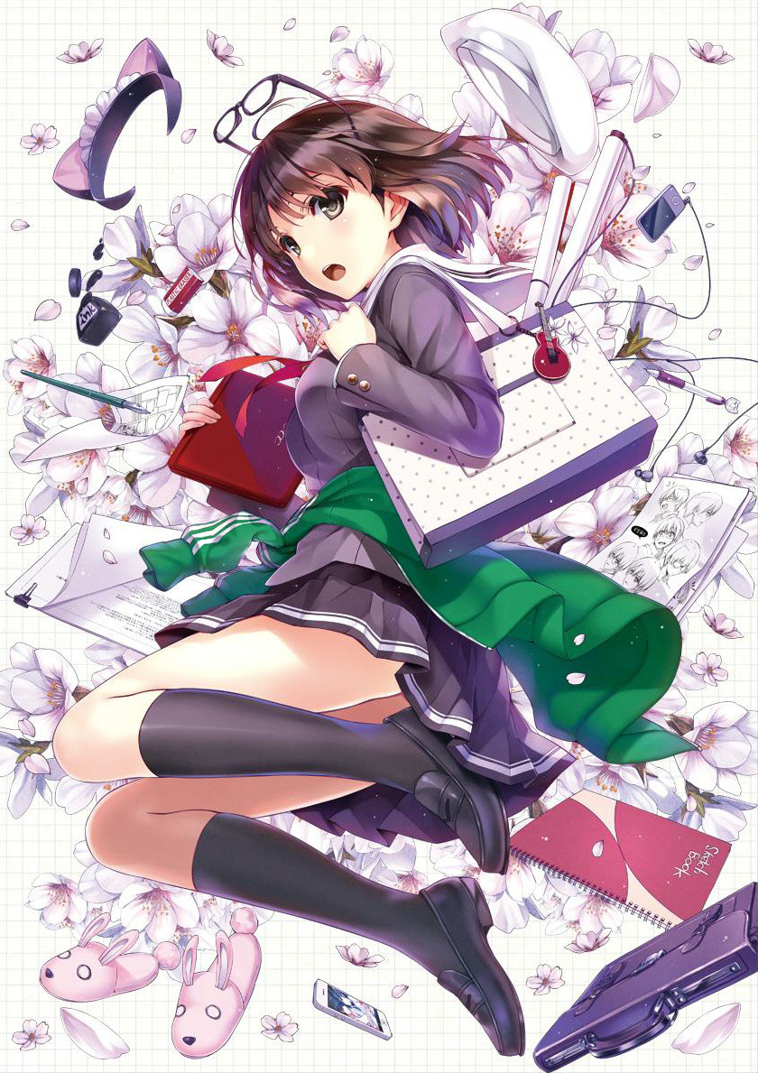 New Spring & Summer 2014 Anime Visuals Saenai Kanojo no Sodate Kata
