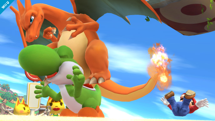 Charizard & Greninja Announced for Super Smash Bros. 3DS-Wii U + Release Date Charizard 3