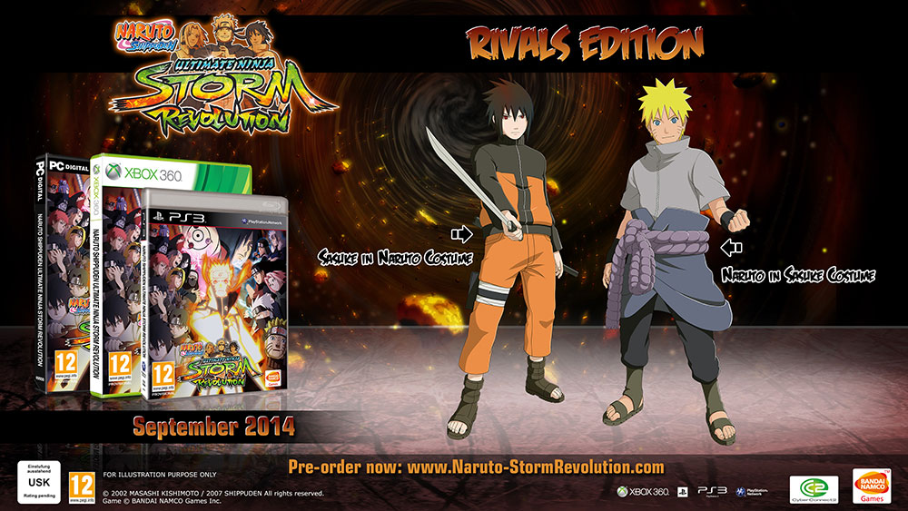 Naruto Shippuden Ultimate Ninja Storm Revolution April 2014 Edition 1