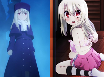 Fate-stay night Unlimited Blade Works & Fate-kaleid liner Prisma☆Illya Fight Scene Comparisons