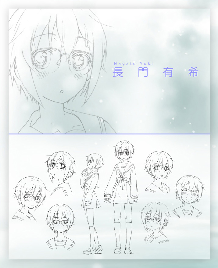 Disappearance-of-Nagato-Yuki-Chan-Anime-Character-Design-Yuki-Nagato