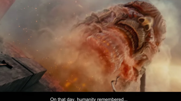 Attack on Titan Live-Action Movie – English Subtitled Trailer
