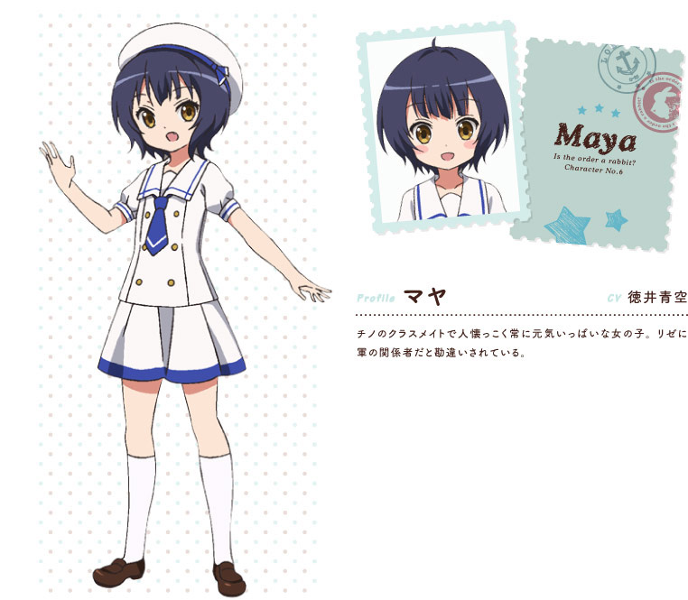 Gochuumon-wa-Usagi-Desu-ka-Anime-Character-Designs-Maya-Jouga