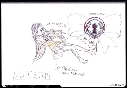 Mahou Shoujo Madoka★Magica Rebellion Production Notes Page 124
