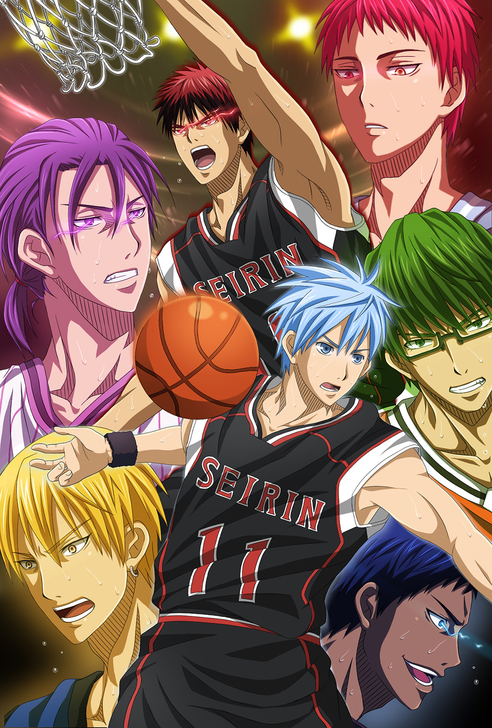 Seijūrō Akashi Tetsuya Kuroko Kuroko's Basketball, Anime, png | Klipartz