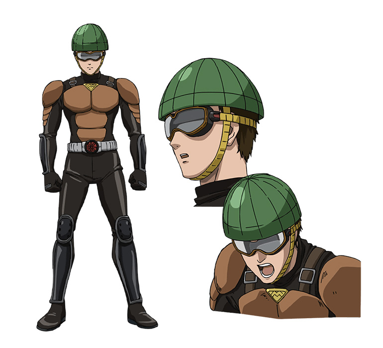 One-Punch-Man-Anime-Character-Designs-License-less-Rider