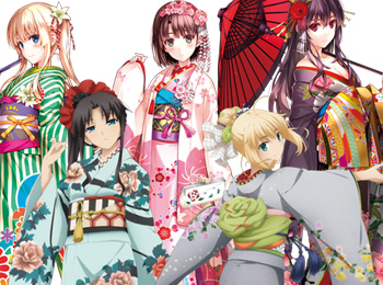 Aniplex-Reveals-Saenai-Heroine-no-Sodatekata,-Madok-&-Fate-stay-night-Kimono-Visuals