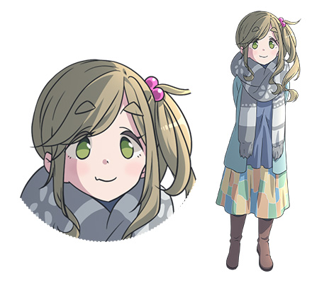 Yuru-Camp-Anime-Character-Designs-Aoi-Inuyama